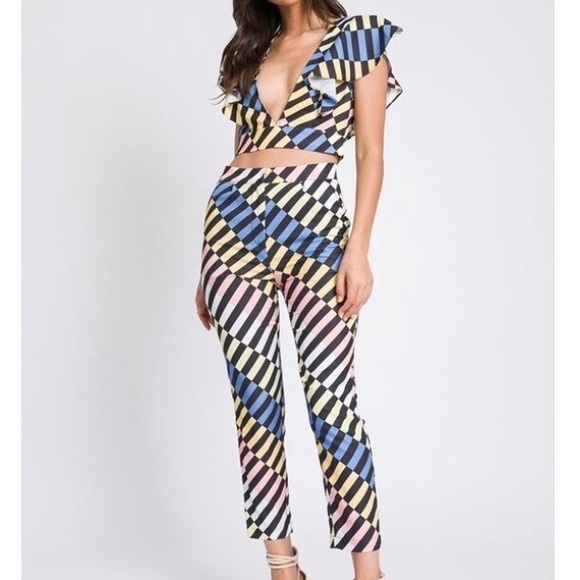 a.peach Pants - A.peach | Enigma Two Piece Pant Set